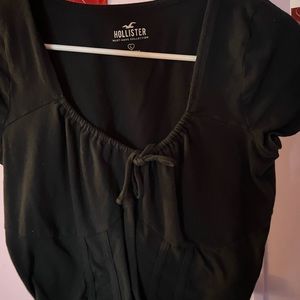 Black hollister shirt .